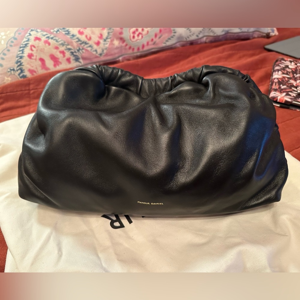 Mansur Gavriel cloud clutch